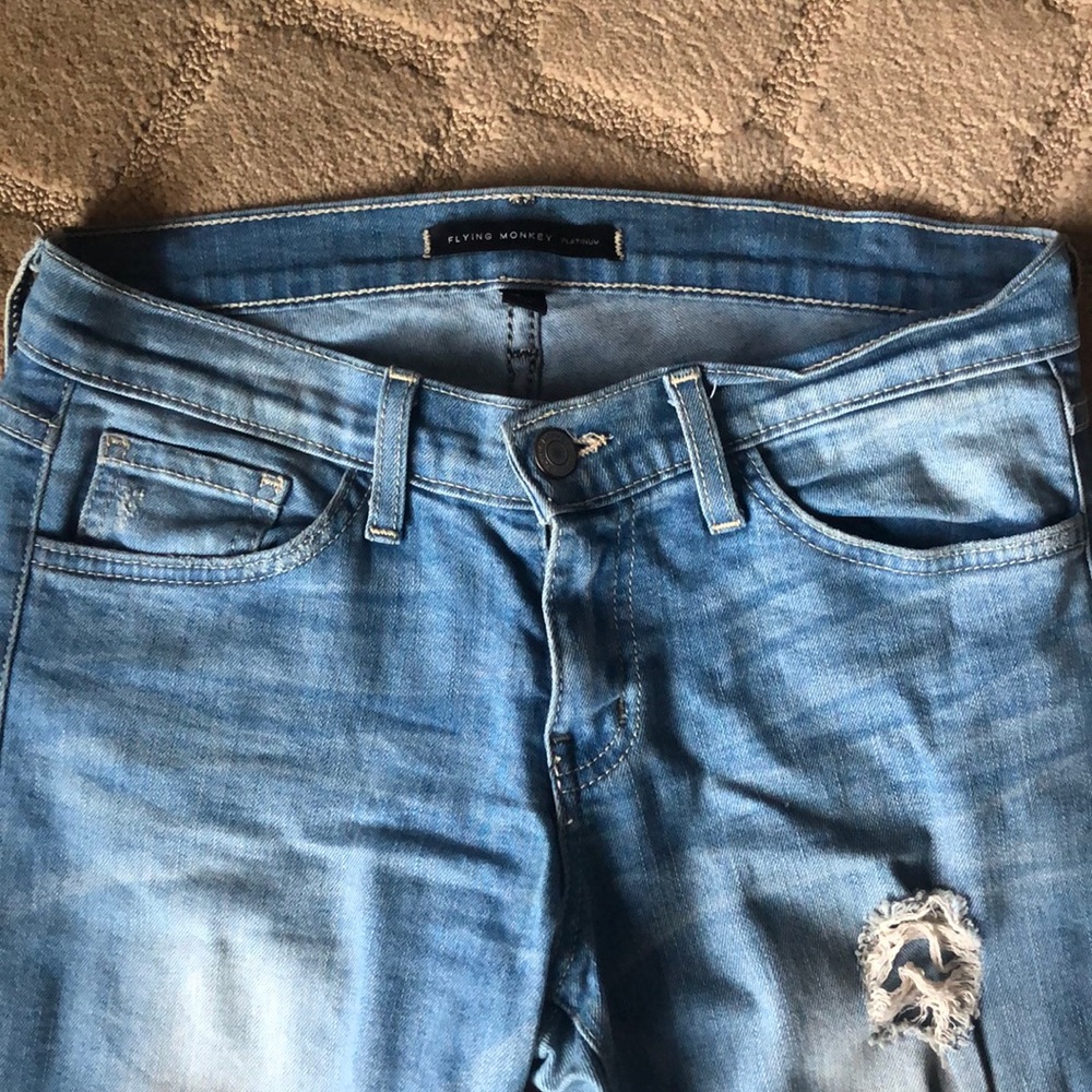 Flying Monkey Light Washed Denim
